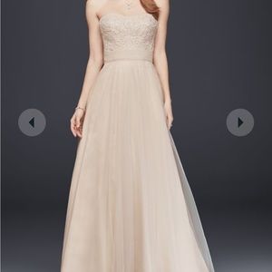 Wedding Dress Description SILHOUETTE A-line